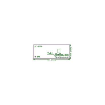 Modulo RF Tarjeta De Recepci N RX 433Mhz De 4 Canales Moviltronics