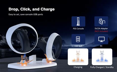 Moko Controller Charging Stations For Psvr Psvr Charging Station