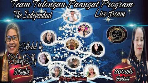 Livestreaming Team Tulungan Paangat Program Youtube