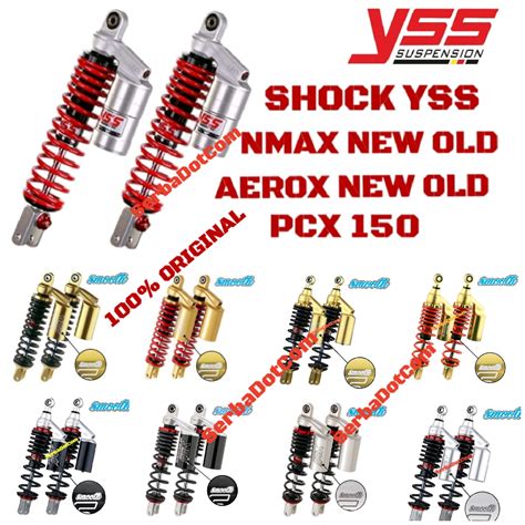 Jual Shock Yss G Plus G Sport Series Smooth Nmax Old New Pcx Aerox