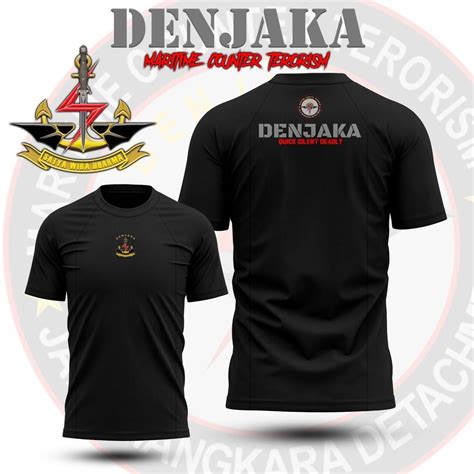 Kaos Olahraga Denjaka TNI AL Kaos Kaos Kaos Olahraga TNI Dan Polri Kaos