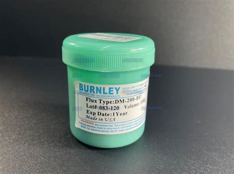 含稅 美國BGA無鉛助焊膏 焊油 BURNLEY DM-200-BU 100g 植球 植珠 南北橋專用 #ZH08 | 露天市集 | 全台最大 ...