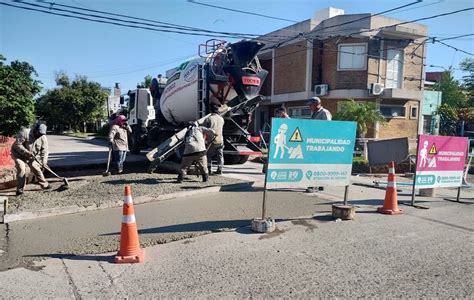 Profundizan Obras De Bacheo Para Recomponer El Pavimento En Diferentes