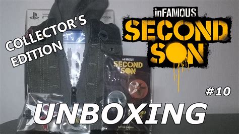 Infamous Second Son Collectors Edition Ps4 Unboxing 10 Youtube