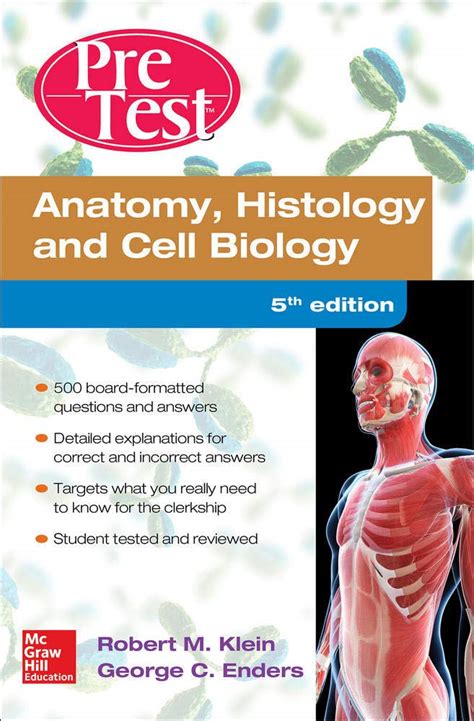 Anatomy Histology And Cell Biology Pretest Self Assessment And Review