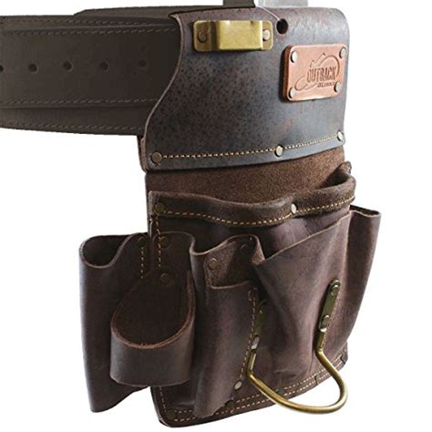 Ox Pro 12 Pocket Drywall Tool Pouch And 3 Belt Heavy Duty Top Grain Oiled Saddle Leather