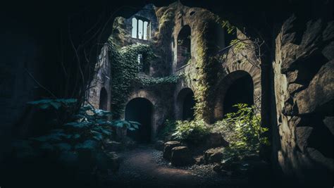 Inside Castle Ruins