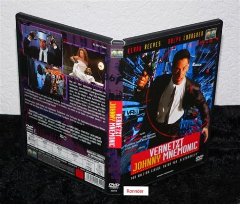 VERNETZT JOHNNY MNEMONIC DVD Mit Keanu Reeves Dolph Lundgren Takeshi