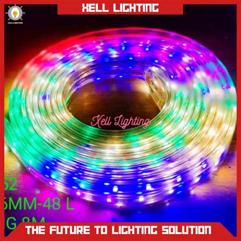 Jual Lampu LED STRIP SELANG RGB 2835 7M 220V Outdoor RGB LED Strip