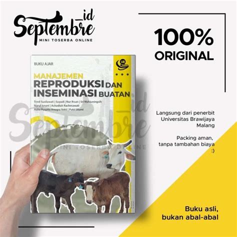 Jual Buku Original Manajemen Reproduksi Dan Inseminasi Buatan Ub