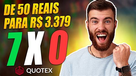 Quotex Aprenda Como Fiz Apenas R Reais Virar R Op Es