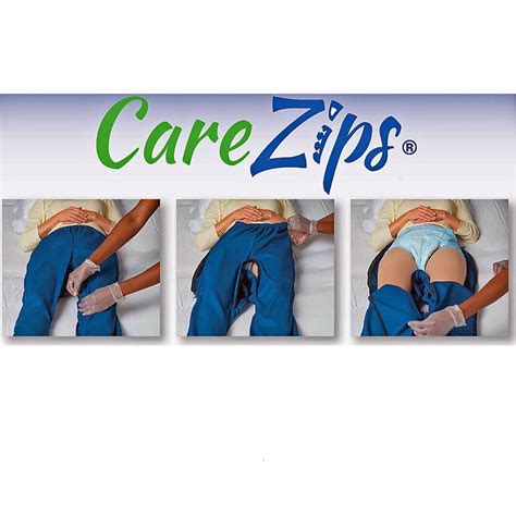 Carezips Adapted Pants Plumberry Incontinence Care Trousers