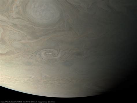 Jupiter in approximate true color during Juno… | The Planetary Society