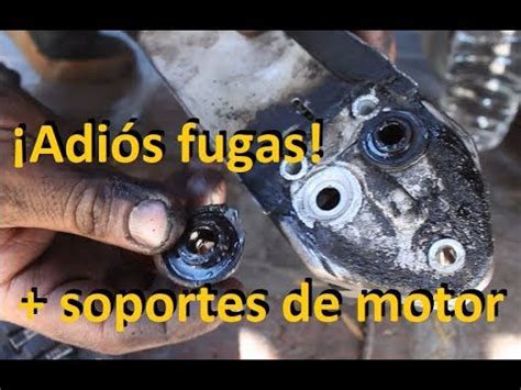 Eliminar Fugas De Aceite Y Cambiar Soportes De Motor Vocho Youtube