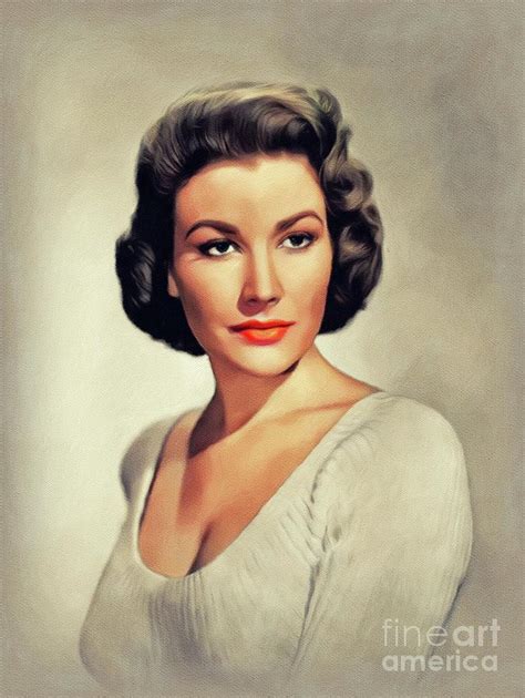 Mara Corday Vintage Actress 3 Painting By Esoterica Art Agency Pixels