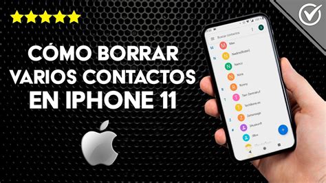 C Mo Eliminar O Borrar Varios Contactos En Iphone Pro Max Ipad O