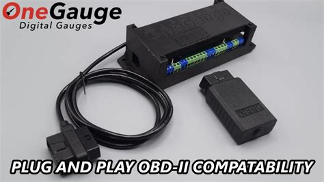 Plug And Play OneGauge Digital Dash Using OBD II YouTube