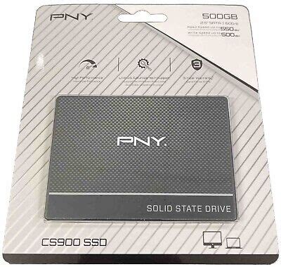 PNY CS900 500GB 3D NAND 2 5 SATA III Internal SSD SSD7CS900 500 RB