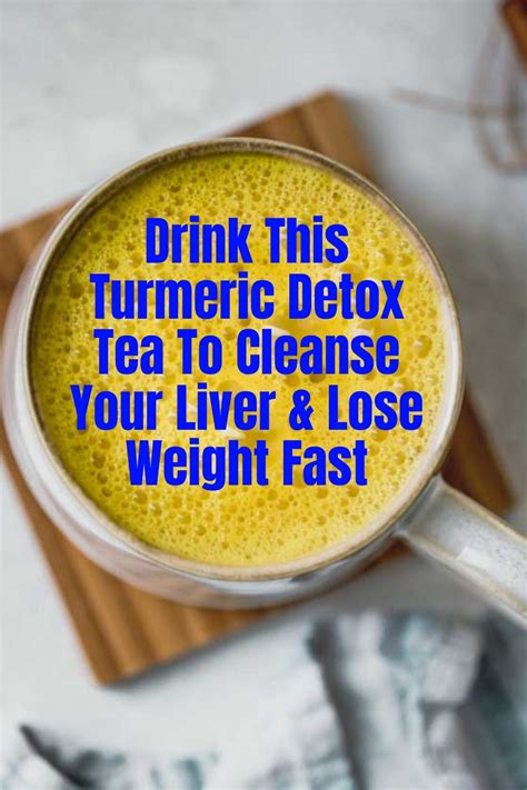 Powerful Turmeric Detox Tea To Cleanse The Liver And Lose Weight Hertheo