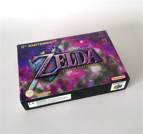 The Legend Of Zelda The Sealed Palace Pal Box And Tray Nintendo 64 N64 Ebay