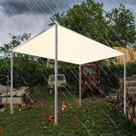 Wear Resistant Pergola UV Block Sun Shade Sail Waterproof Awning