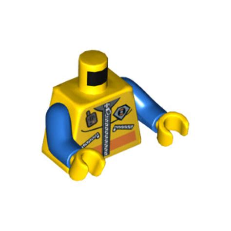 Torsos Lego Lego Torso Coast Guard City Logo The Shop Briques Passion