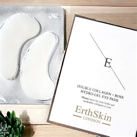 Хидрогел пачове за очи с колаген и есенция от роза - ErthSkin London ...