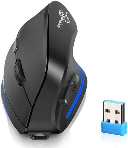 Echtpower Mouse Ergon Mico Sem Fio Mouse Vertical Dpi Ajust Vel