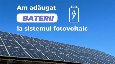 Sistem Fotovoltaic Hibrid Cu Baterii I Invertoare Victron Youtube