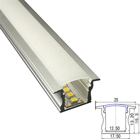 Led Aluminum Extrusion Customized Anodized Recessed Led Aluminium