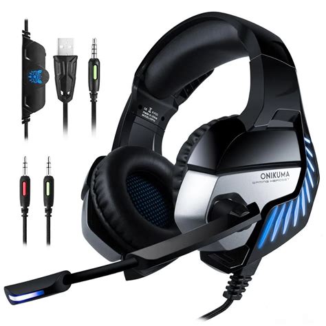 Onikuma K Pro Gaming Headphones Stereo Game Headset With Mic Usb