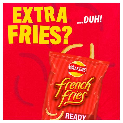 Walkers Crisps French Fries Ready Salted Snacks Pack Of 32 X 21g Best