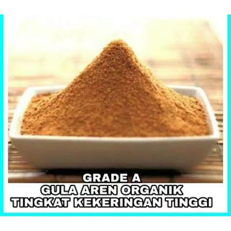 Jual Gula Aren Gr Kg Gula Aren Bubuk Organik Gula Semut Palm