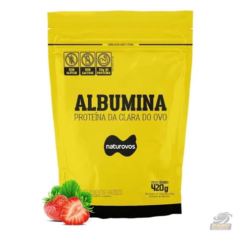 ALBUMINA NATUROVOS 420G SABORES NATUROVOS