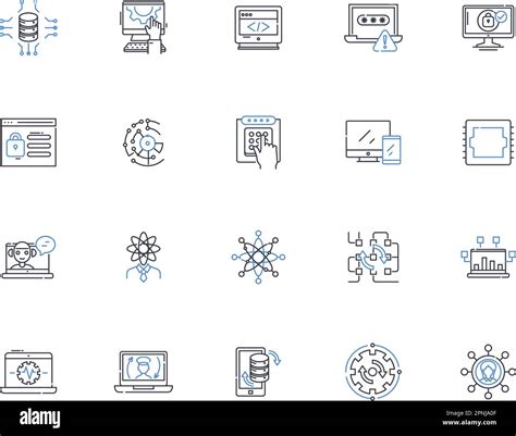 User Interface Line Icons Collection Usability Navigation Design