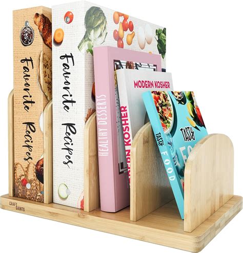 Amazon Cook Book Organizer Recipe Book Holder Rack Tabletop