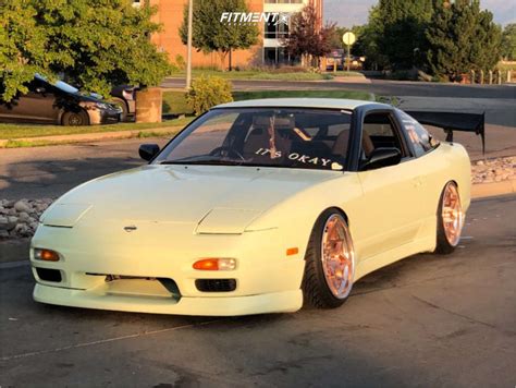 1993 Nissan 240sx Base With 18x95 Sevenk Nika S And Federal 225x35 On