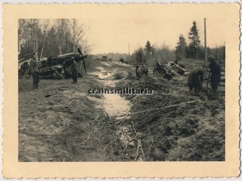 Orig Foto Panzer Iii Tank Im Schlamm B Russ B Postimages