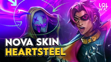 TESTANDO KAYN VERMELHO NA NOVA COLEÇÃO DE SKIN HEARTSTEEL LoL Wild