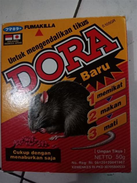 Racun Tikus Dora Fumakilla 50gr Lazada Indonesia