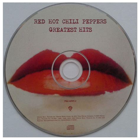 Red Hot Chili Peppers Greatest Hits Cd