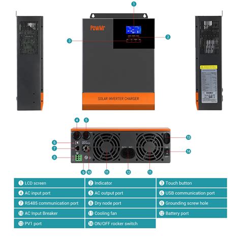 Inversor Solar De W V B R Msxtg Encarguelo