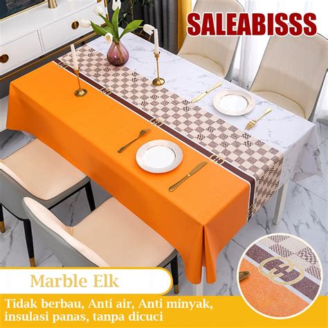 Jual Taplak 01 Taplak Meja Anti Air Alas Meja Kain Meja Taplak