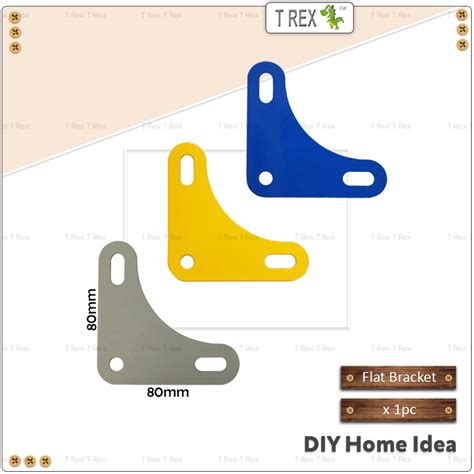 T Rex Diy Corner Connector Plate Corner Plate Rak Besi Bracket Besi