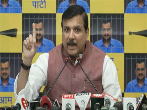 AAP MP Sanjay Singh Says Centre Conspiring Fake CBI Case Against Delhi