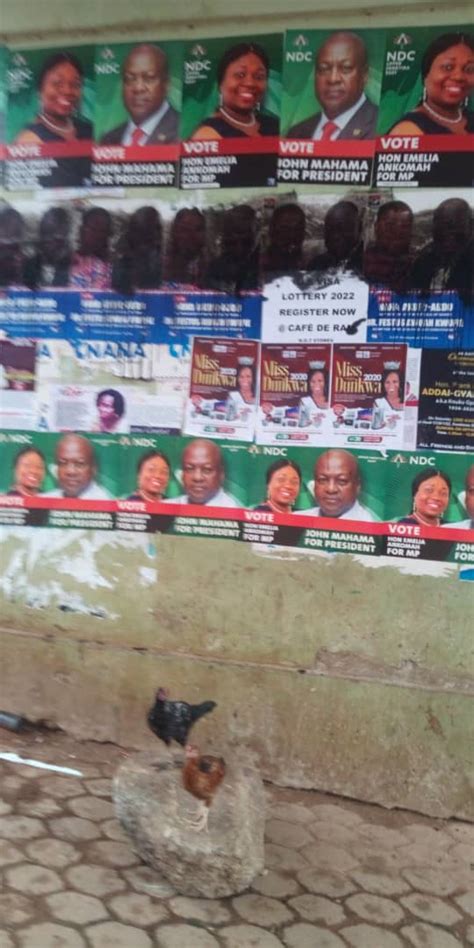 Defaced NPP posters (1) | Citinewsroom - Comprehensive News in Ghana