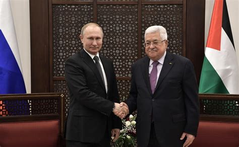 Putin And Abbas Agree Mutual Commitment To Russia Palestine Relations