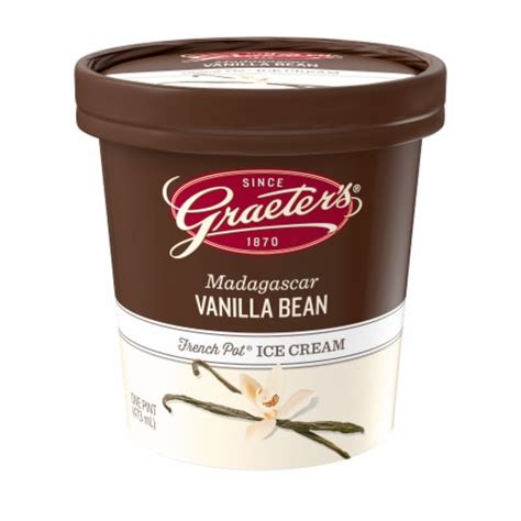 Graeter S Madagascar Vanilla Bean Ice Cream Pint 16 Oz Kroger