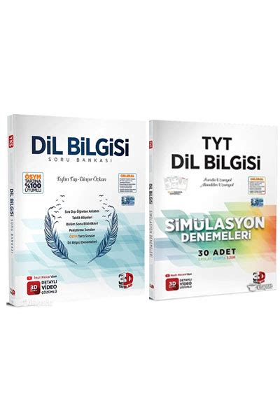 2025 TYT Dil Bilgisi Soru Deneme Seti 3D Yayınları 2347