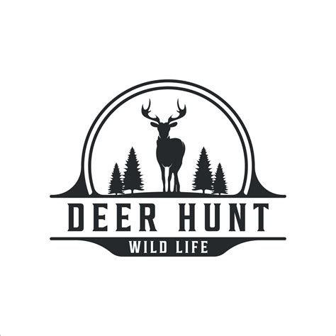 Deer Hunting Logo